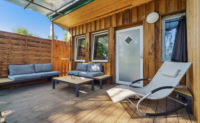 Ferienhaus 204 (Terrasse)