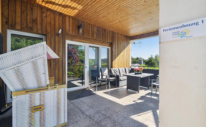 Ferienwohnung Zum Segel (Terrasse)