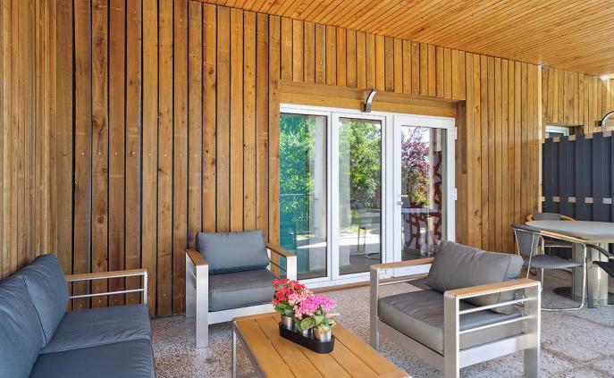 Ferienwohnung Zum Segel (Terrasse)