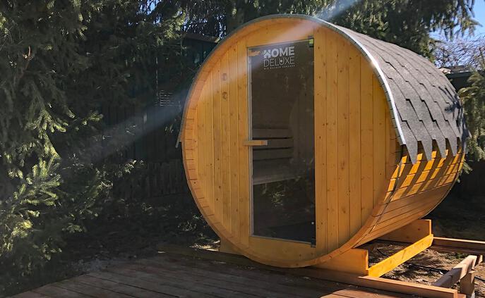 Ferienhaus 219 (Fasssauna)