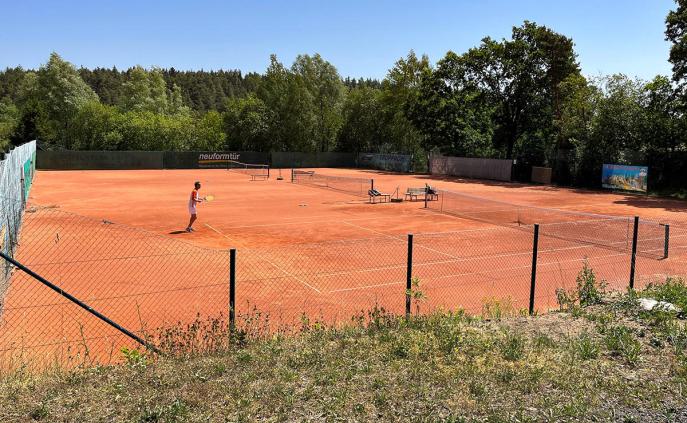 Tennisplatz in Zeulenroda-Triebes